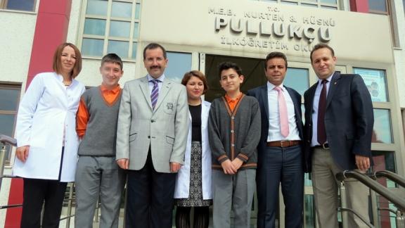 Nurten Hüsnü Pullukçu Ortaokulunun Başarısı