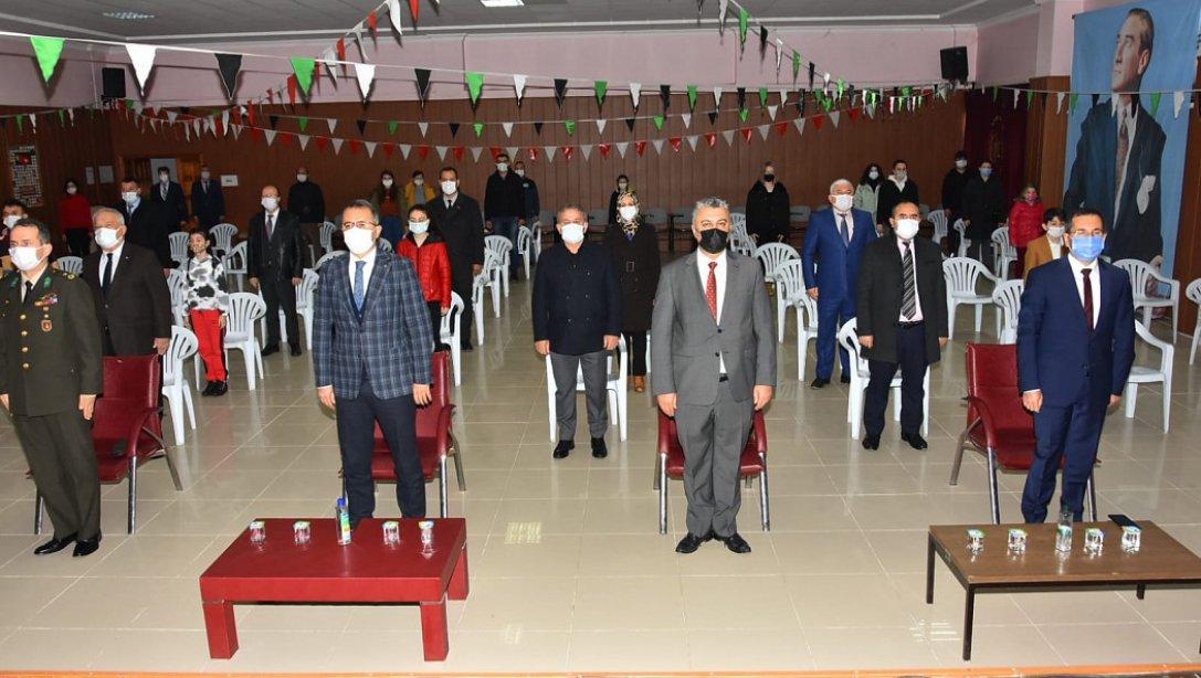 İstiklal Marşı'nın Kabulü'nün 100. Yıldönümü ve Mehmet Akif Ersoy'u Anma Programı Düzenlendi